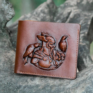 Кожаный кошелёк ручной работы- Privilege Handmade 