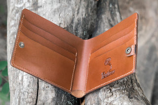 Кожаный кошелёк ручной работы- Privilege Handmade 