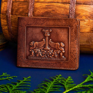 Кожаный кошелёк ручной работы "Антик" Кожаный кошелёк ручной работы "Антик" - Privilege Handmade 